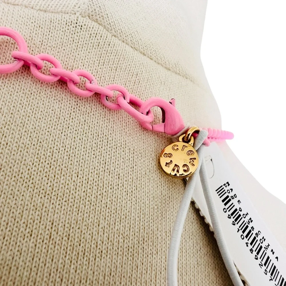 CREWCUTS J. Crew Kids Floral Colorful Necklace Pink Orange One Size